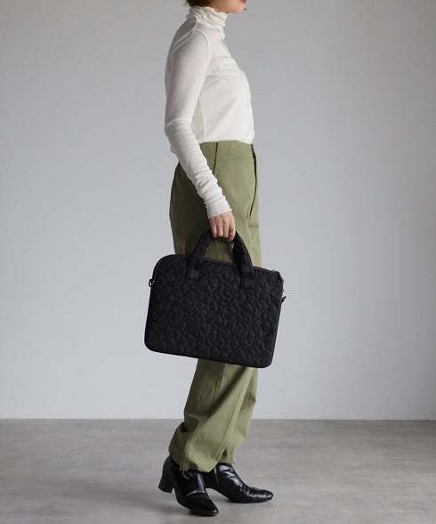 【雑誌掲載】星柄PC ハンドバッグポーチセット 12-1007